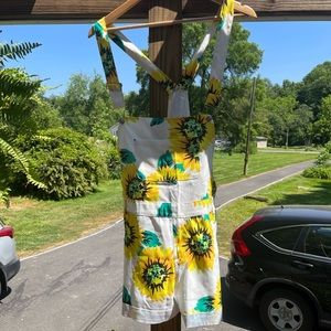 Sunflower Overall Coverup